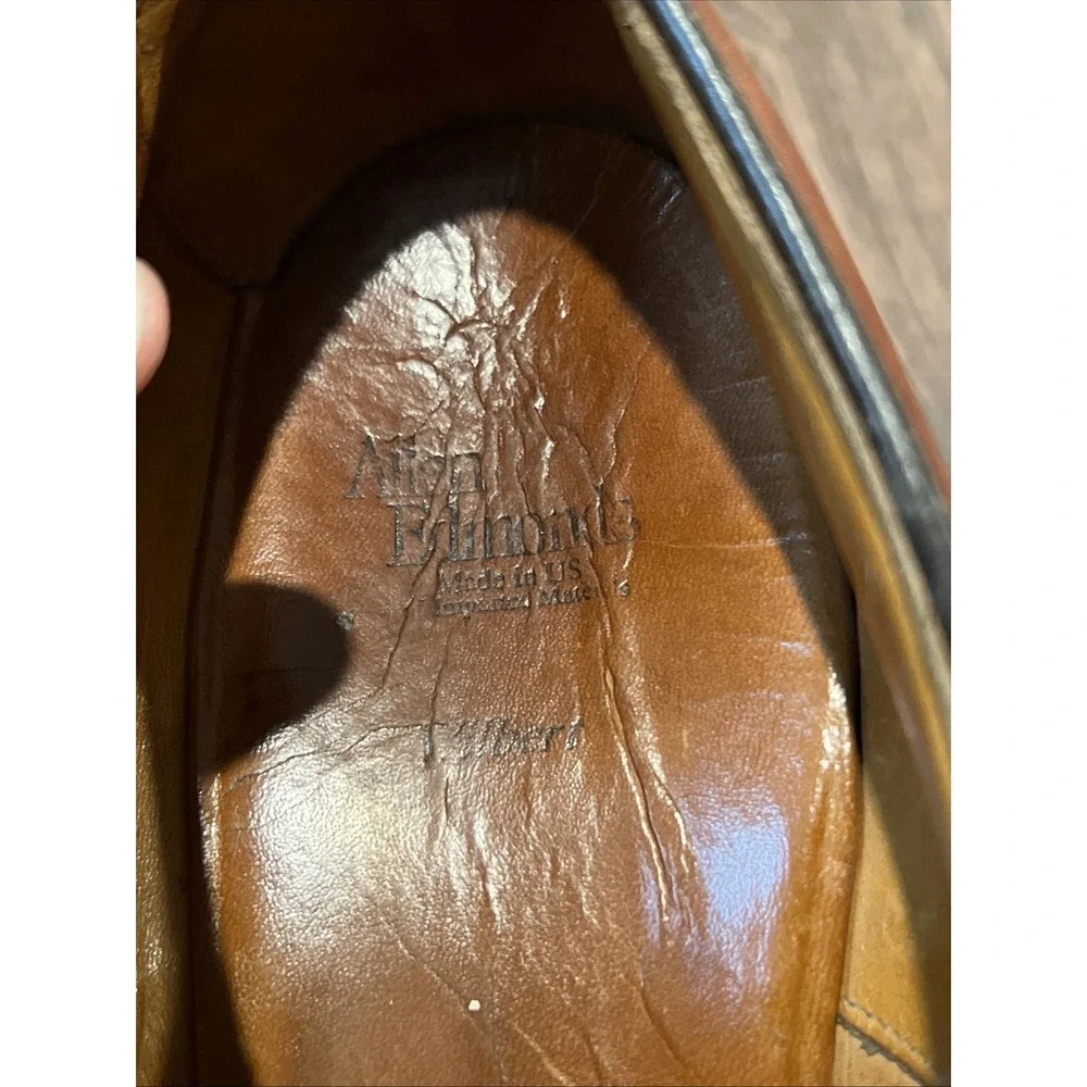 Allen Edmonds Wilbert Shoes Color Brown Size 11.5D #1951
